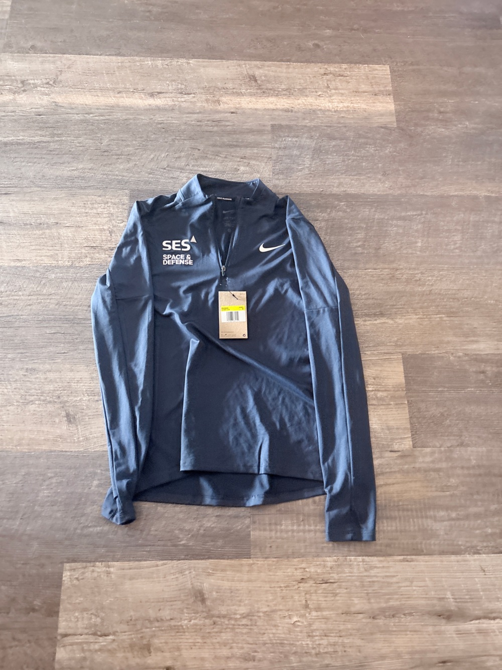 Nike Navy Quarter-Zip Pullover